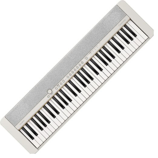 Casio CT-S1WE - Portable Keyboard 61 keys side