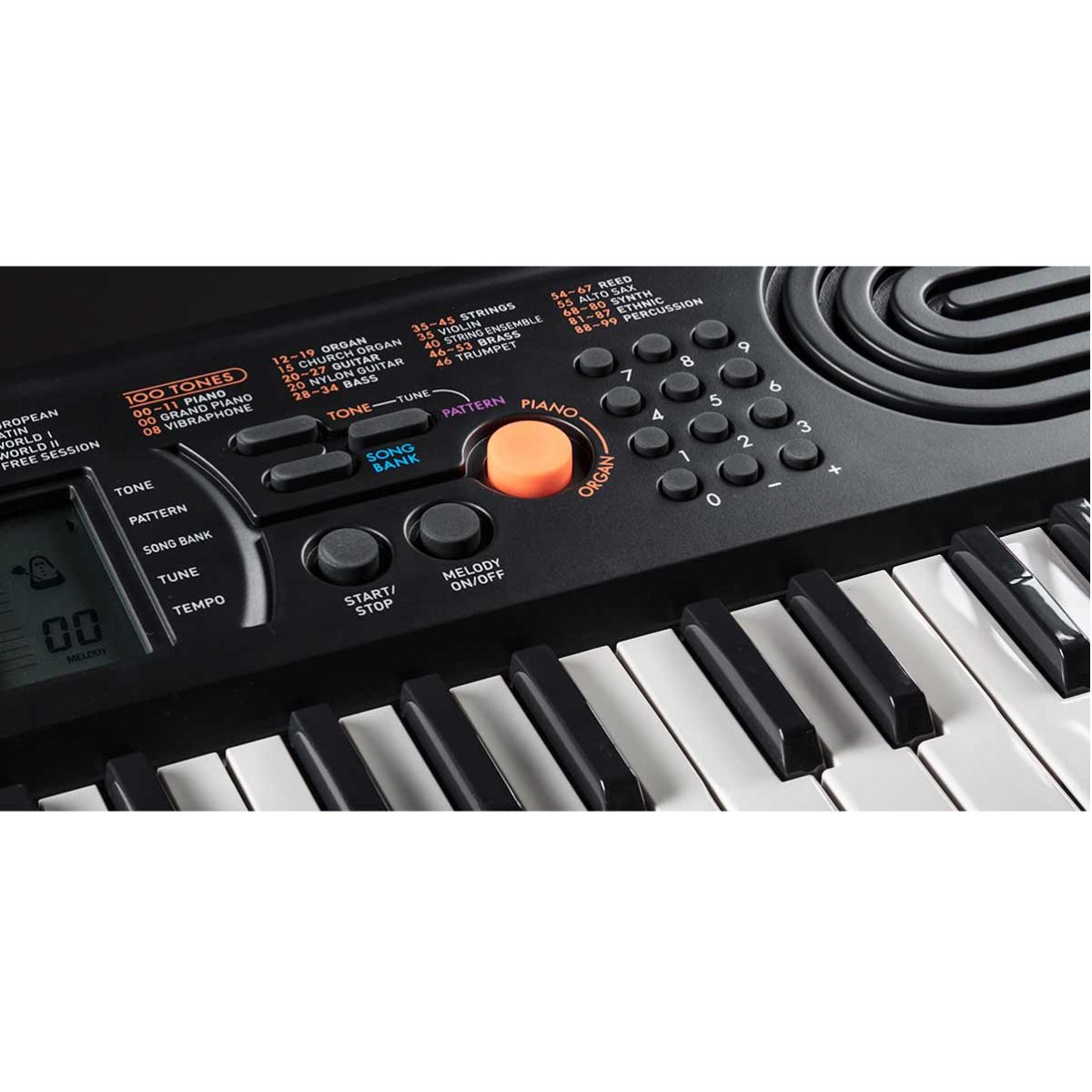 Casio SA76 buttons