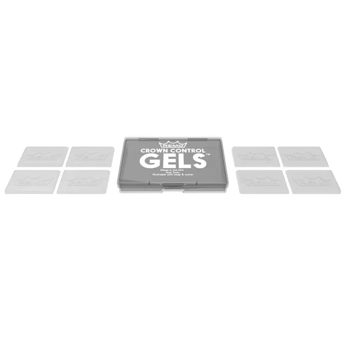 Remo - Crown Control Gels, 8 Piece Pack, Clear #CC-2000-00