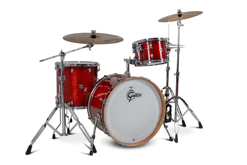 Gretsch - Gretsch Catalina Club CC2 3pc Shell Pack 22/12/16, Gloss Crimson Burst #CC2-R423-GCB