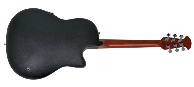 Ovation - Celebrity Elite Series Acoustic/Electric Guitar (Left-Handed, Black) #CE44L-5