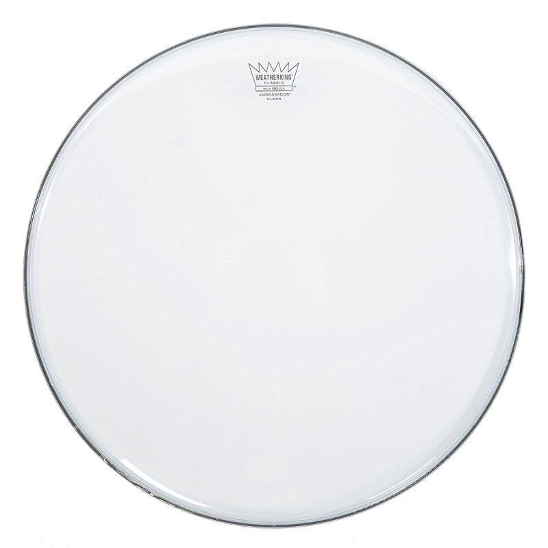 Remo - CL-0313-BA Ambassador Clear Classic Fit Drumhead, 13" #CL-0313-BA