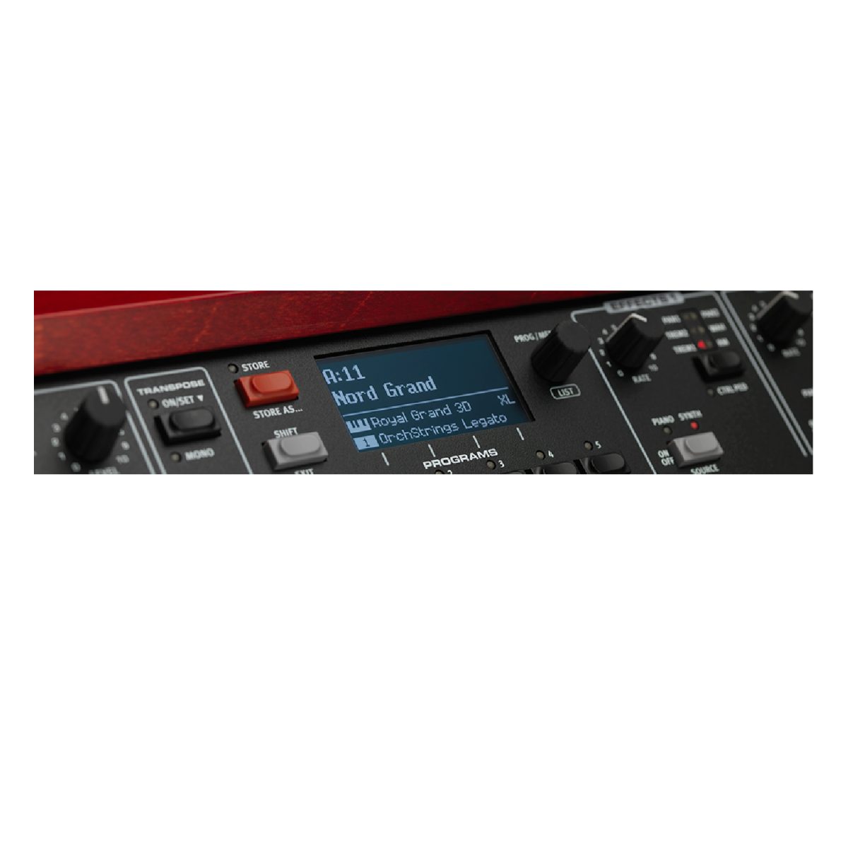 Clavia Nord Grand screen