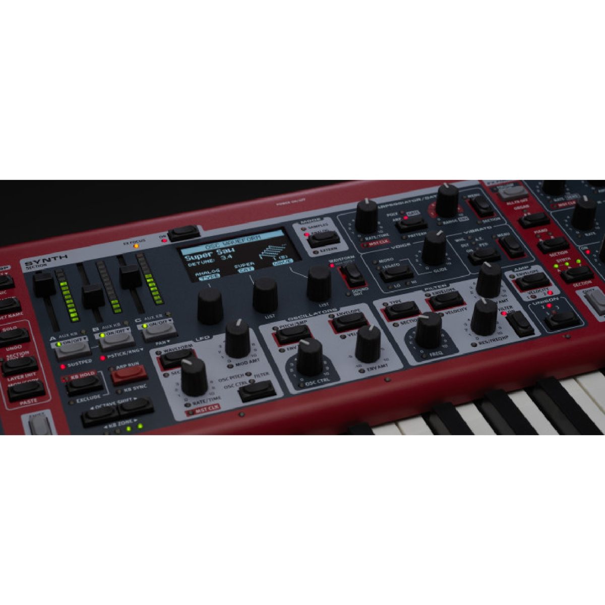 Clavia Nord Stage 4 – 88 Keys Hammer Action Stage Keyboard Synth