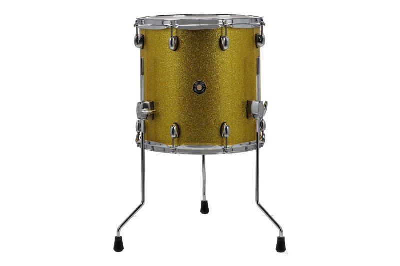 Gretsch - Gretsch Catalina Maple CM2 14x14 Floor Tom, Lemon Sparkle #CM2-1414F-LS
