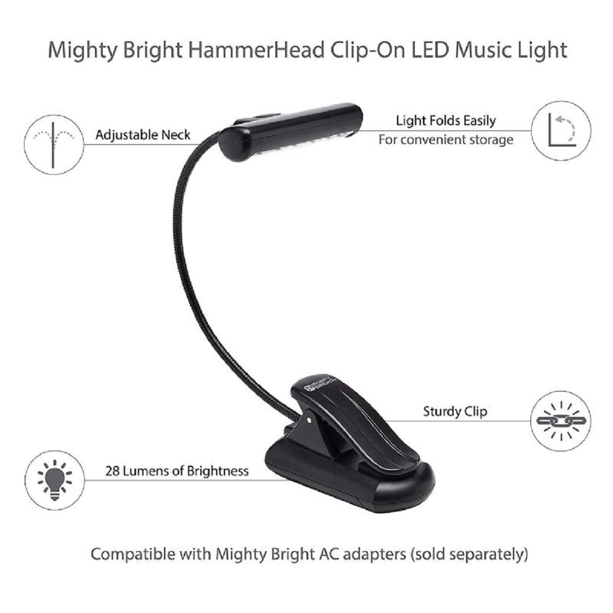 Mighty Bright - Hammerhead - LED Book Light