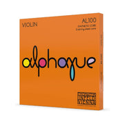 Thomastik-Infeld - 4/4 Violin Alphayue Synthetic Core Strings (Carbon Steel E-string) - AL100