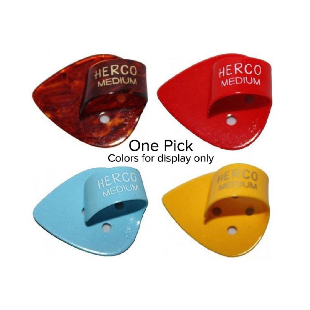 Herco - Medium Gauge Flat/Thumbpick - HE112