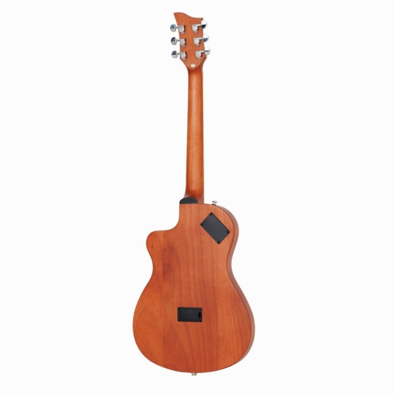 Jay Turser - JTA74S Slim Body Acoustic-Electric Guitar with Gig Bag #JTA74S-CE-BAG-ABS