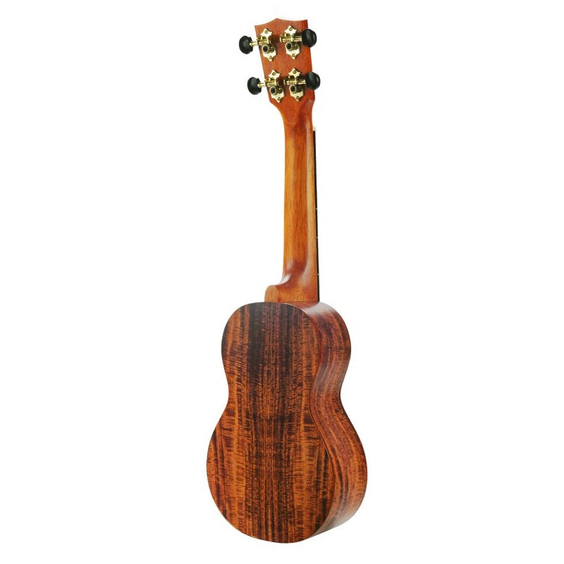 Mahalo - Artist Elite Concert Ukulele - Photo Flame Koa #MA2KA