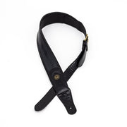 Profile - Black Western Strap with Brass Buckle and Crocodile Pattern #PGS-EGL-6500-BK