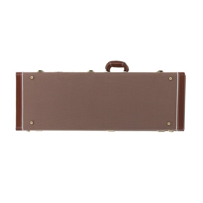 Profile - Electric Guitar Case - Brown Leather #PRC325BCF-E