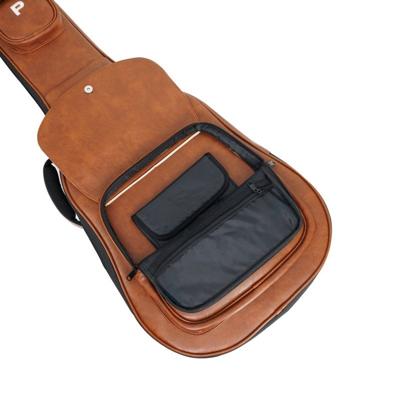 Profile - Dreadnought Pro Plus Vinyl Gig Bag - Brown #PRDB-PROPLUS-BR
