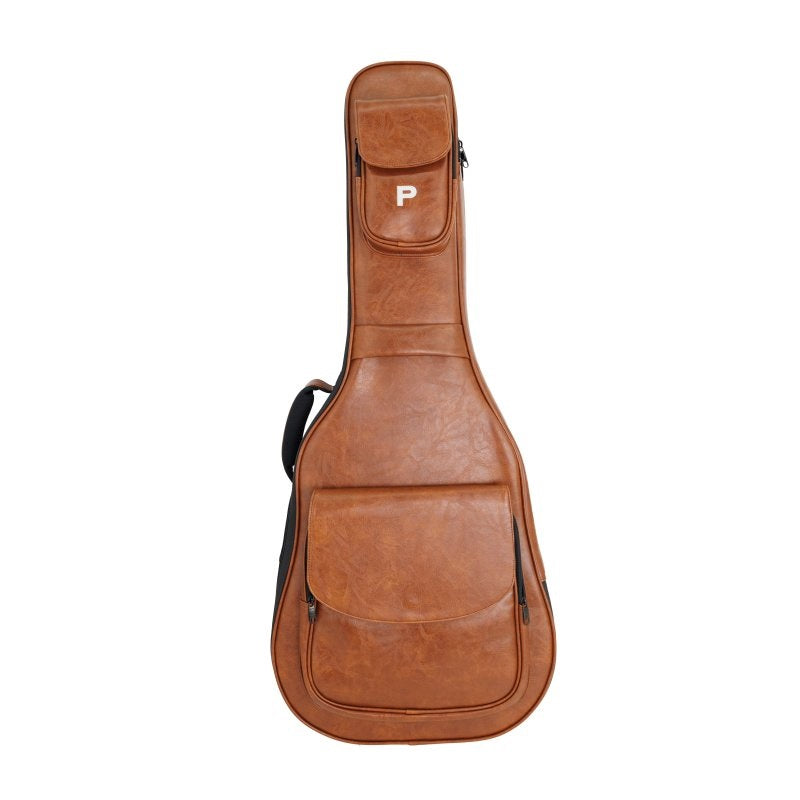 Profile - Dreadnought Pro Plus Vinyl Gig Bag - Brown #PRDB-PROPLUS-BR