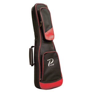 Profile – Sac soprano rouge de qualité pour ukulélé #PRUKS100-RD