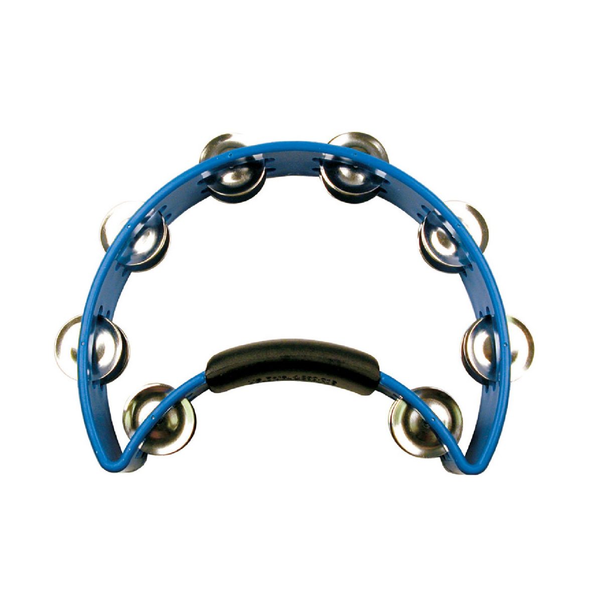 Rhythm Tech - RT1040 - Blue with Nickel Jingles Tambourine