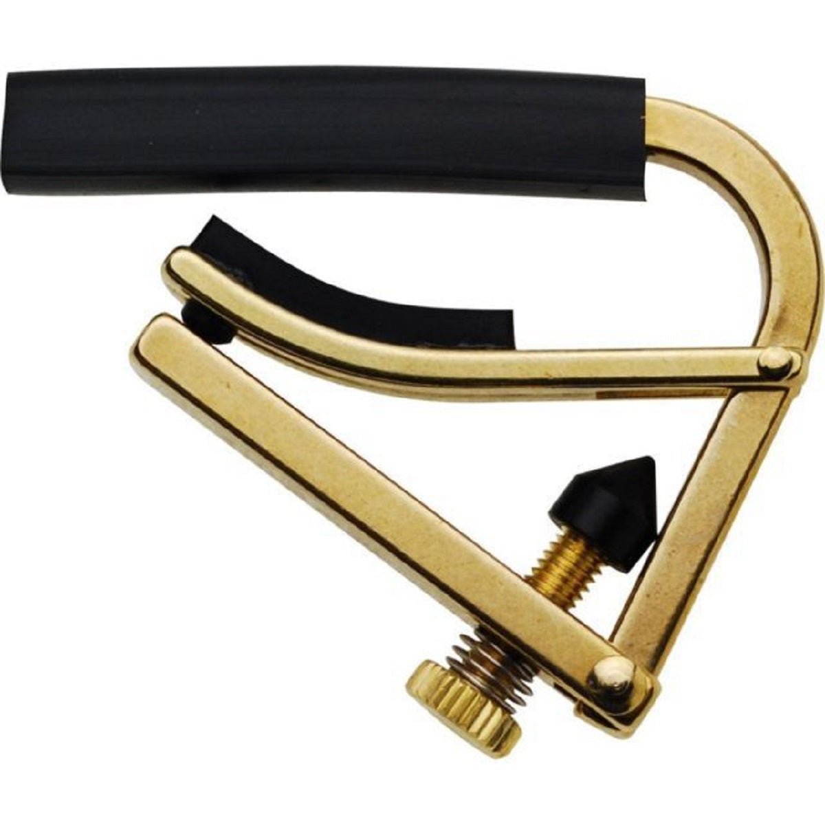 Shubb Original Series, Unplated Brass Capo For Steel String Guitar