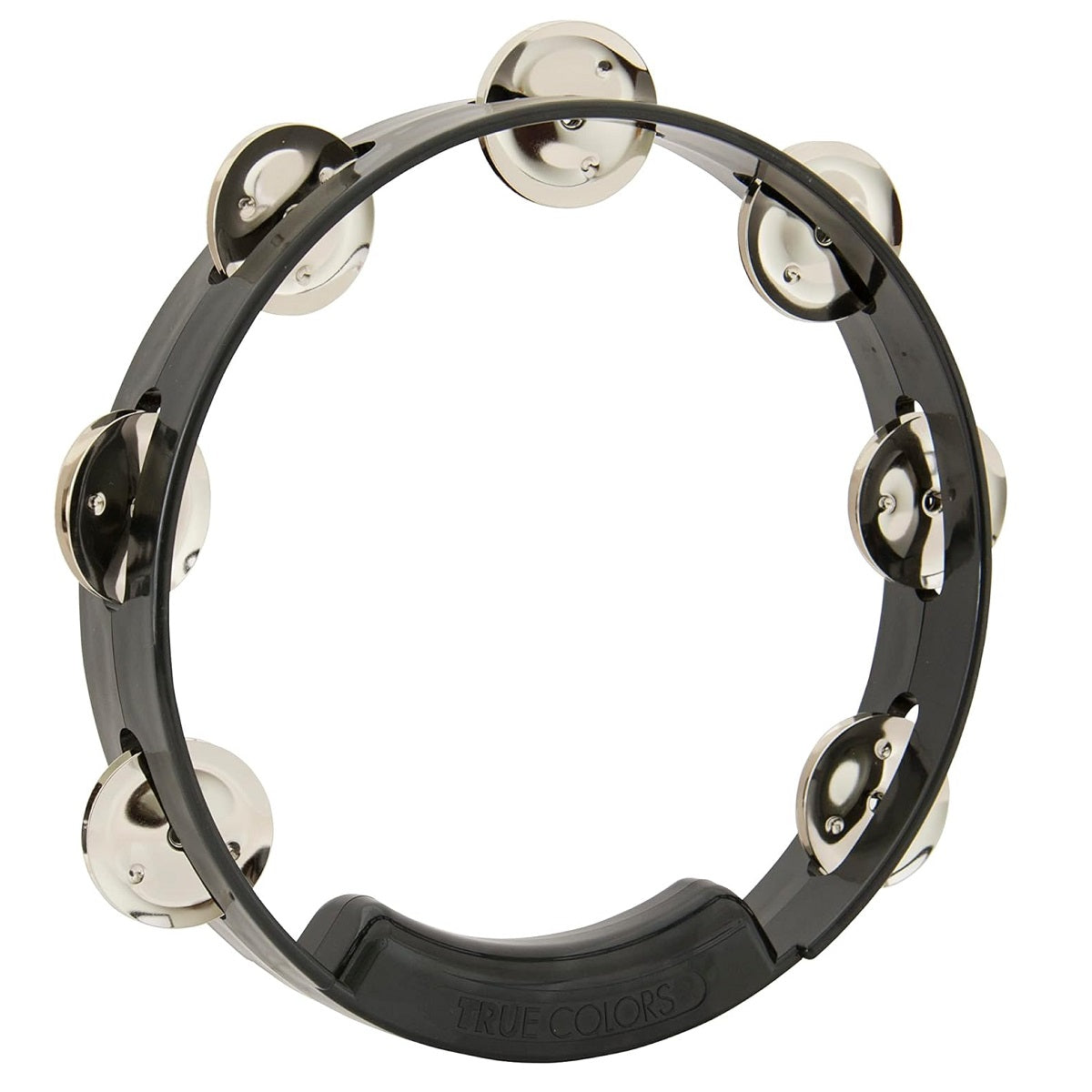 Rhythm Tech - 8″ Black True Colors Tambourine