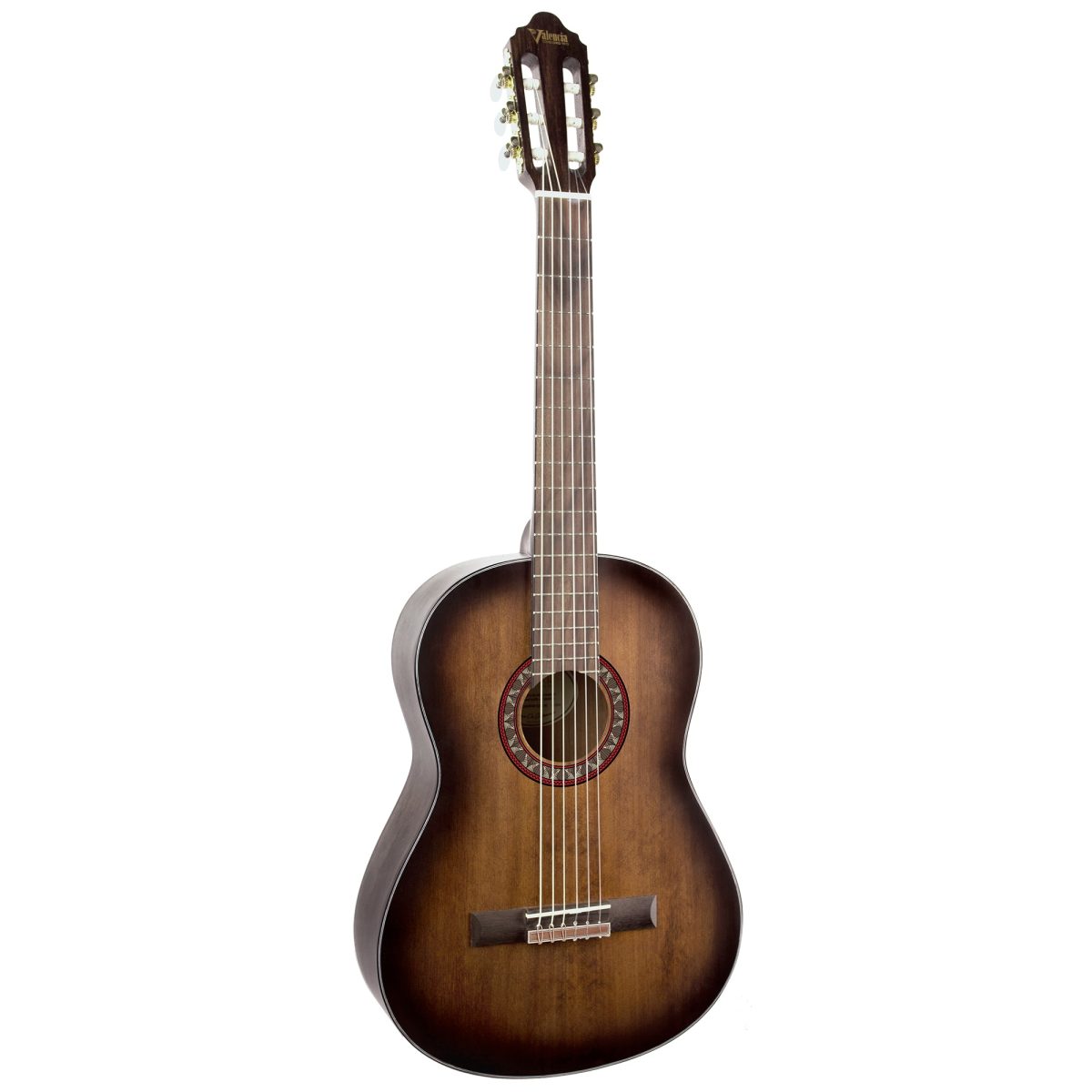 Valencia - VC404 4/4 Size Classical Acoustic Guitar - Historic Sunburst Satin #VC404-HSB
