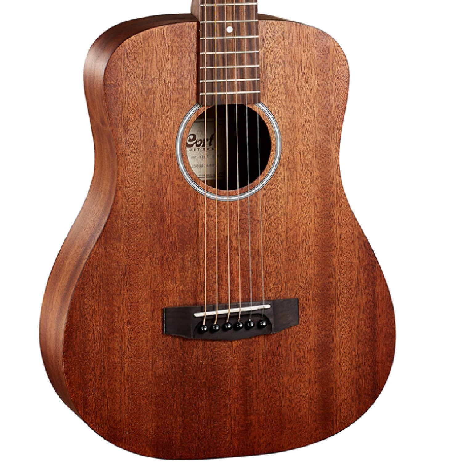 Cort Ad Mini M All Mahogany Acoustic Guitar body