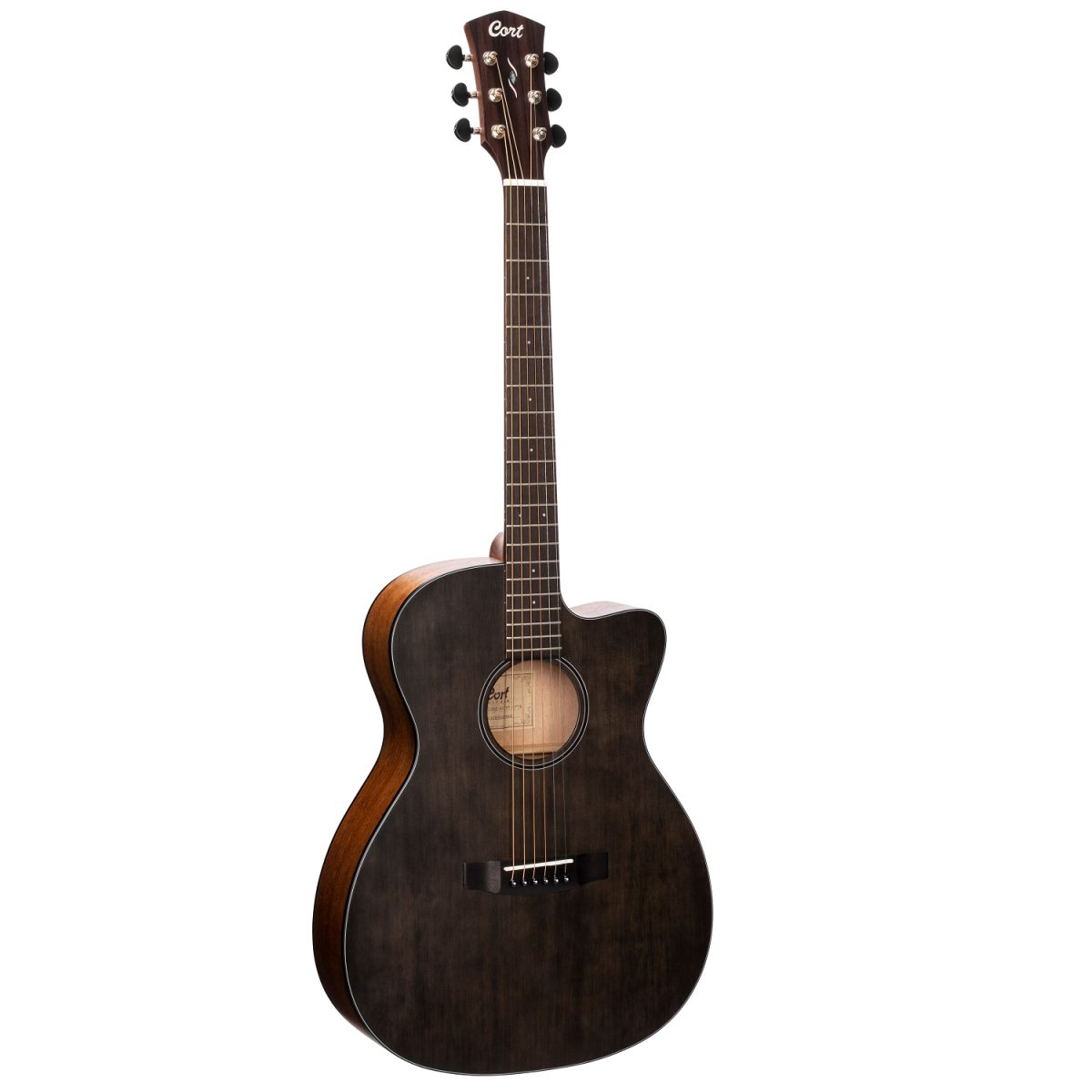 Cort - Core-OC Spruce - Trans Black w/case