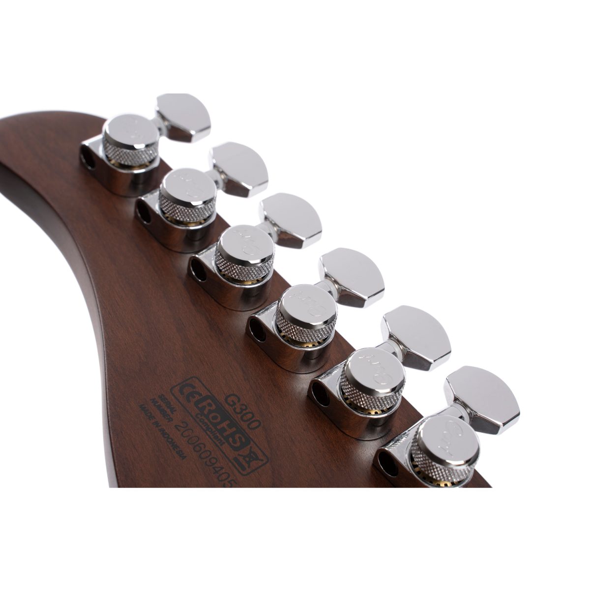 Cort - G300PRO - Black tuners