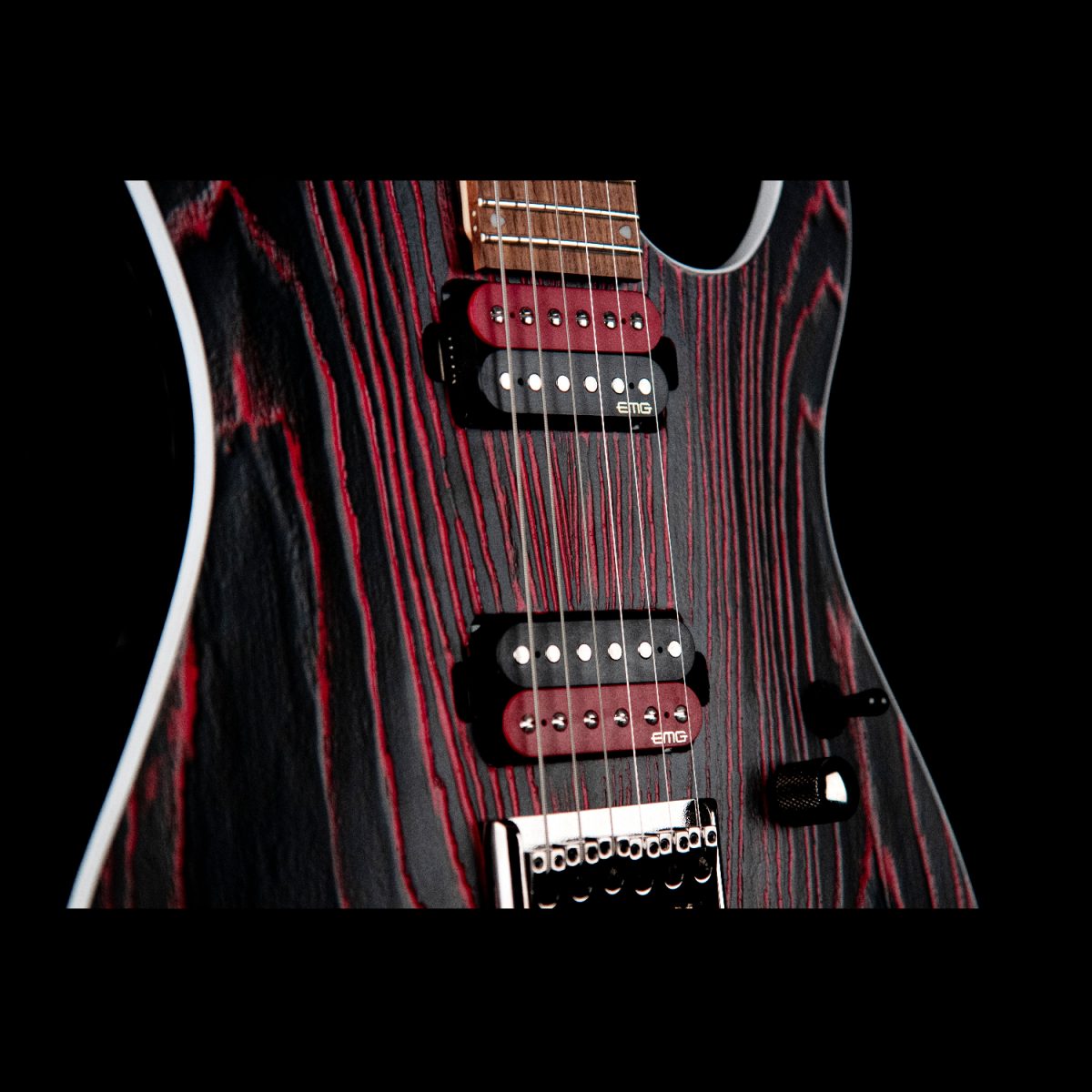 Cort - KX300 Etched - Black/red