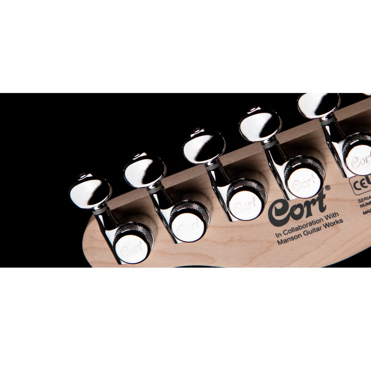 Cort - Matthew Bellamy Signature Guitar - Satin Black Tuner