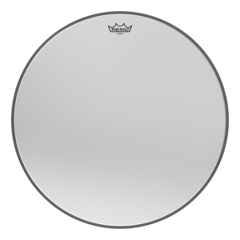 Remo - Ambassador® Starfire Drumhead - Chrome, 22" #CR-1022-00