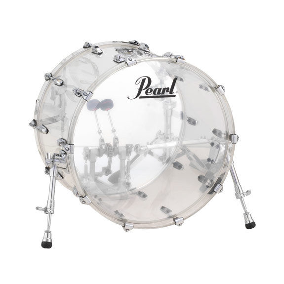 Pearl - Crystal Beat 22" x 16" Bass Drum, Ultra Clear #CRB2216BXC730