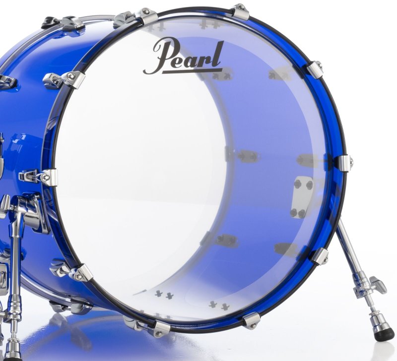 Pearl - Crystal Beat 22" x 16" Bass Drum, Blue Sapphire #CRB2216BXC742