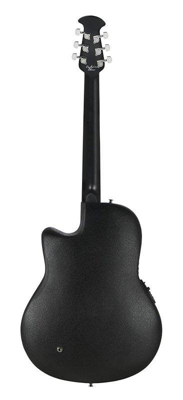 Ovation - Celebrity Standard Mid-Depth Acoustic / Electric Guitar, Black #CS24-5