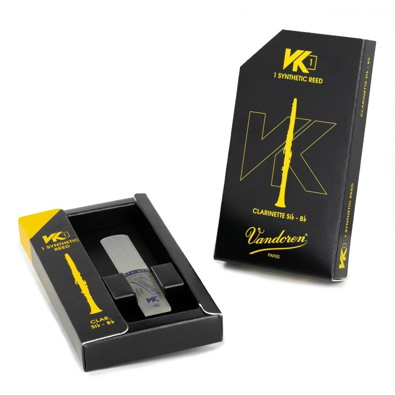 Vandoren - VK1 Synthetic Bb Clarinet Reed #55, Soft 3 1/2 #CVK10055