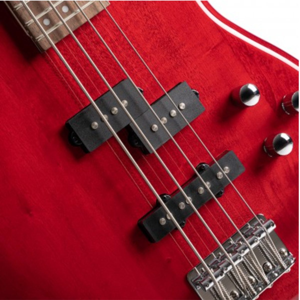 Cort - Action Bass Plus - Trans Red - ACTBASSPLTR-pickup