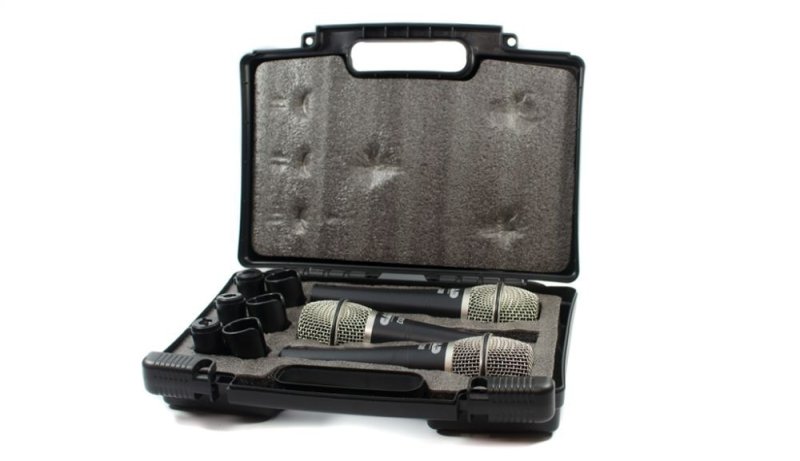CAD Audio - Pack of D38 Supercardioid Dynamic Instrument Microphone #D38X3