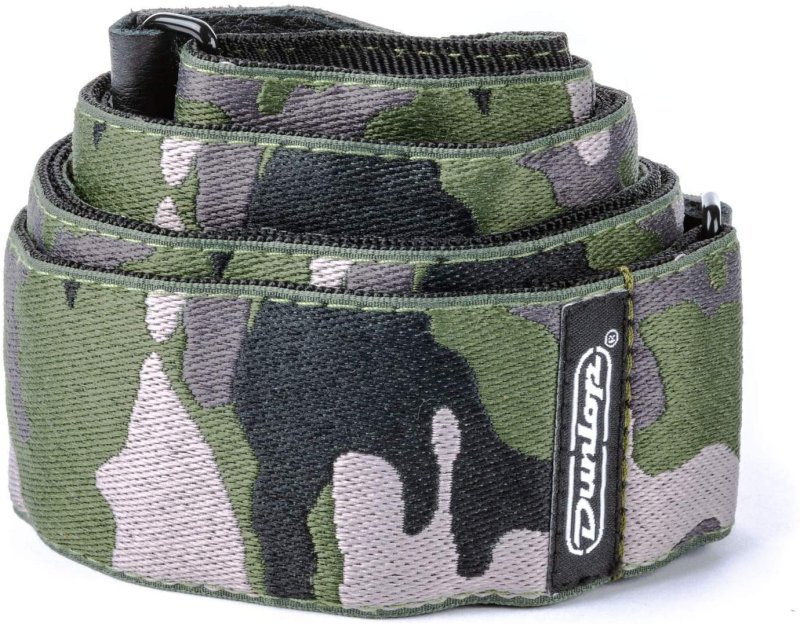 Dunlop - Jacquard Guitar Strap, Ranger Green #D6716