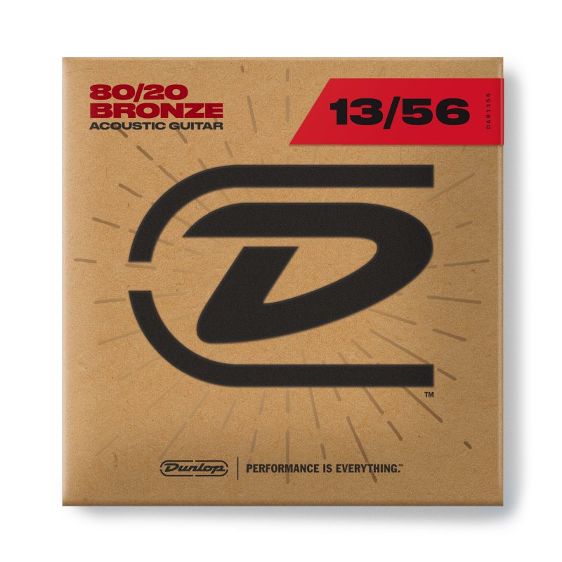 Dunlop - 80/20 Bronze Medium Acoustic Strings #DAB1356