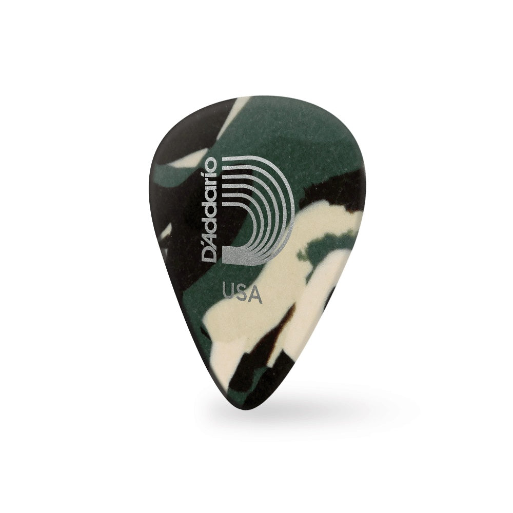 D’Addario – Classic Celluloid Picks Camouflage #1CCF