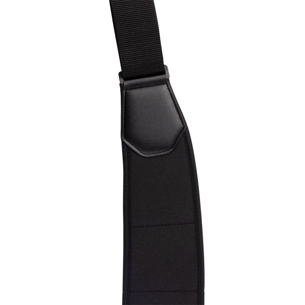 D'Addario - 3.5" Black Comfort Neoprene Guitar Strap #35CFT00
