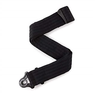 D'Addario - Auto Lock Guitar Strap - Black Padded