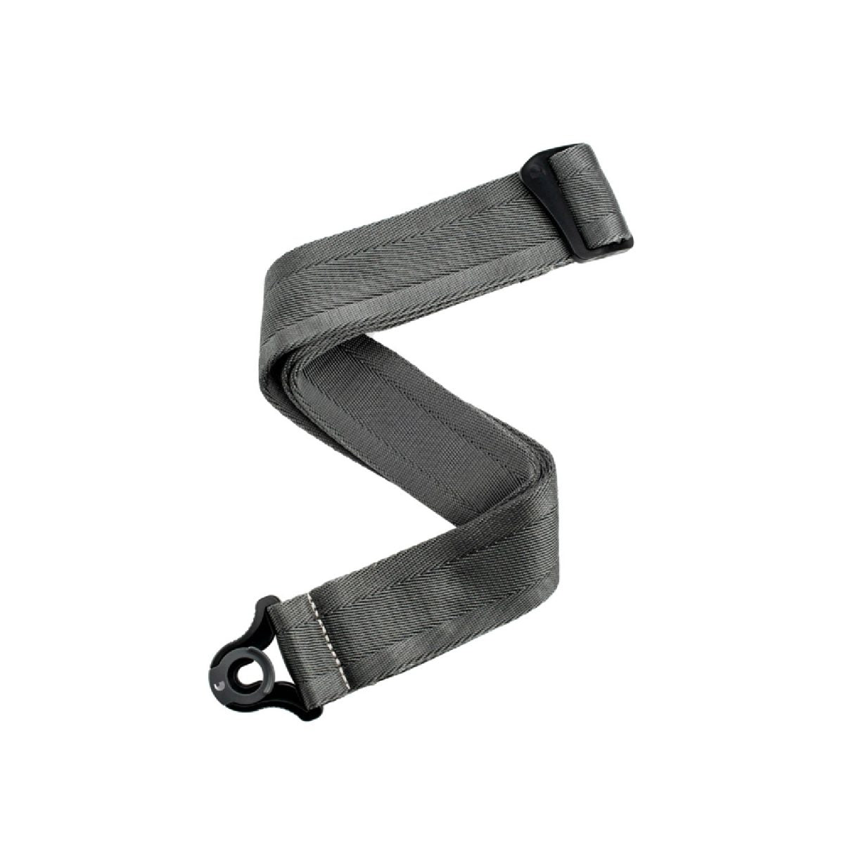 D’Addario - 50BAL09 - Auto Lock Guitar Strap - Metal Grey