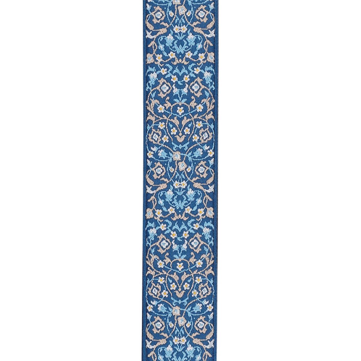 D'Addario - Eco-Comfort Guitar Strap - Persian Woven - Blue - 50RW08 Texture