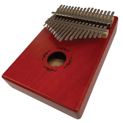 BeaverCreek Kalimba 17 keys Red
