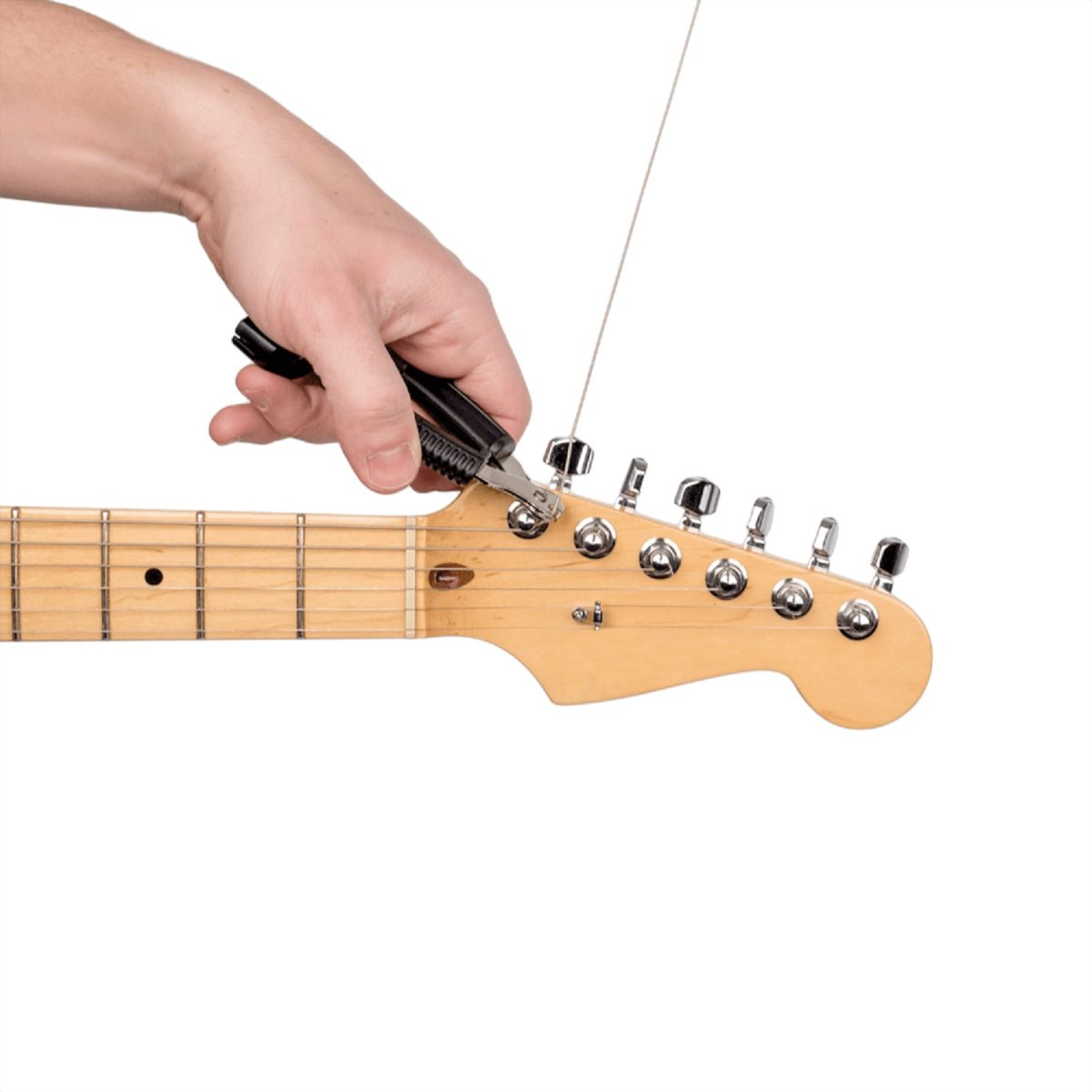 D'addario - Pro-Winder Black String Winder, Cutter, & Bridge Pin Puller - DP0002 String Cutting