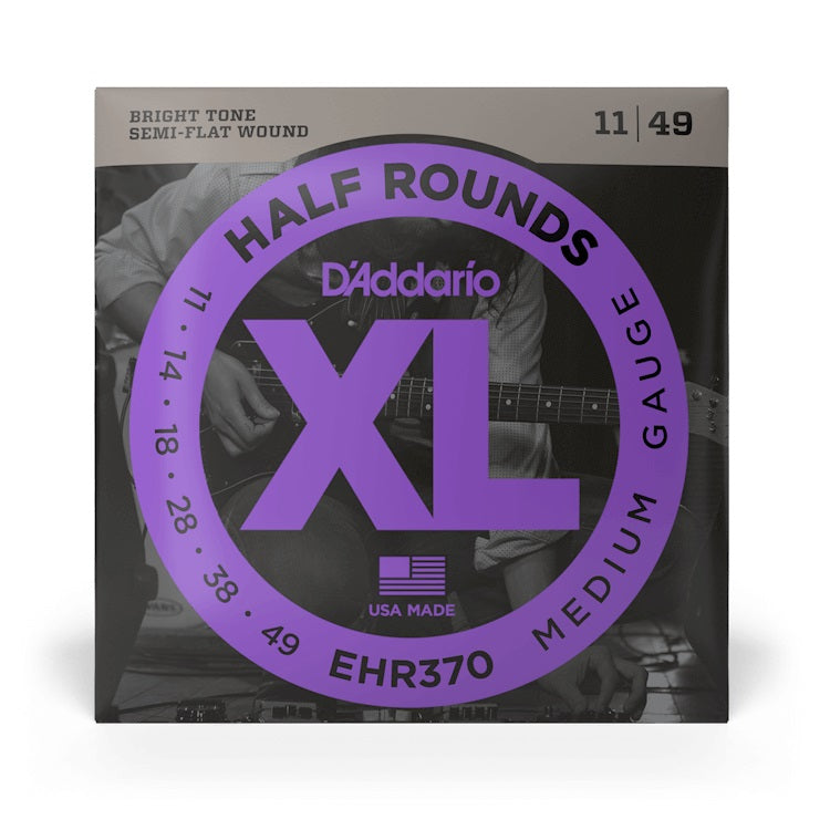 D'Addario - 11-49 Electric Half Rounds - Medium EHR370