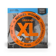 D'Addario - 10-49 Electric Wound 3rd Nickel Wound - Jazz Extra Light #EJ20