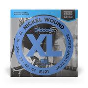 D'Addario - 12-52 Electric Nickel Wound - Jazz Light EJ21