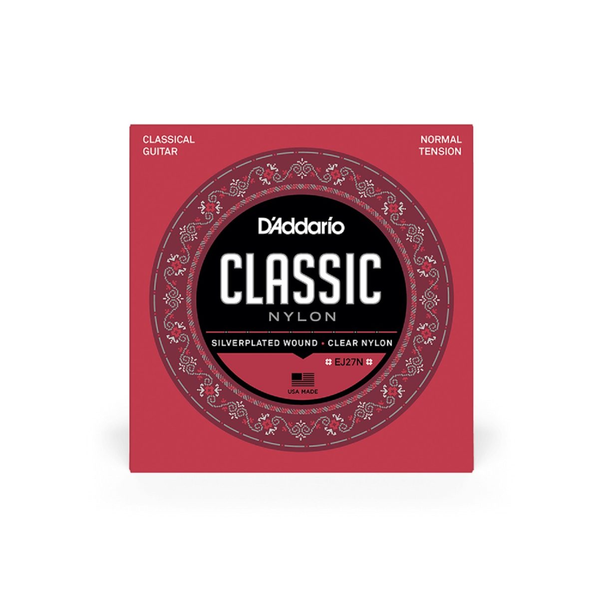 D'Addario - Normal Tension Nylon Student Classical Strings - EJ27N