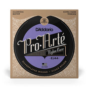 D’Addario – Extra-Hard Tension Nylon Core Classical Guitar Strings – EJ44