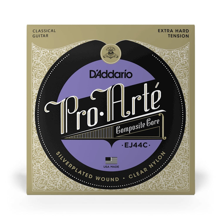 D'Addario - Extra-Hard Tension Composite Core Classical Guitar Strings - EJ44C